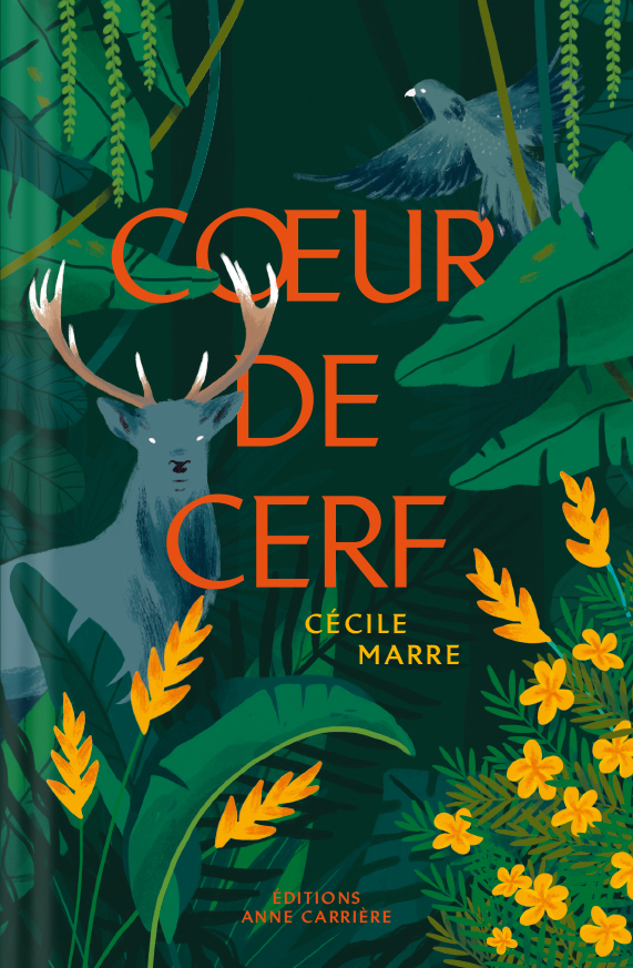 Couverture du livre Coeur de cerf Auteur Cécile Marre